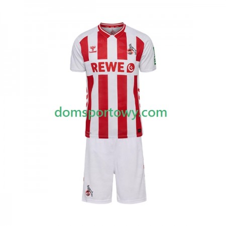 Koszulka FC Köln Dziecięcy Domowe Koszulki Piłkarskie 2025-2026 Krótki Rękaw